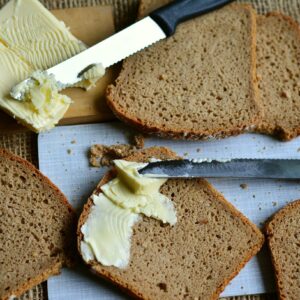 loaf, butter, butter bread, whole grain bread, bread slices, lubricate, nourishment, fat, carbohydrates, food, loaf of bread, disc, wheat, meal, fat, fat, fat, fat, fat, carbohydrates, carbohydrates, carbohydrates, carbohydrates