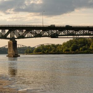 bridge, river, wisla, bridges